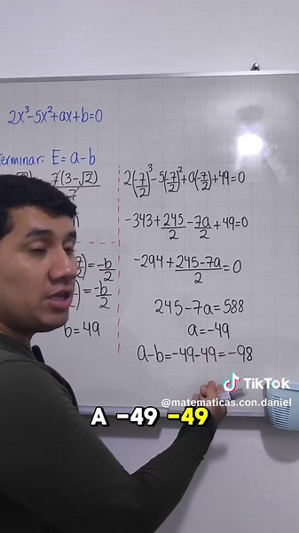 Matemáticas con Daniel on TikTok