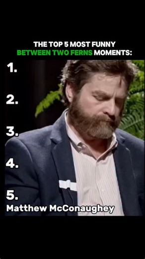 Cineverse on Instagram: "Read the full story 👇 Between Two Ferns started as a simple joke with no big expectations. Zach Galifianakis created the show as a parody of traditional celebrity interviews, flipping the format by being awkward, blunt, and intentionally uncomfortable. Instead of flattering guests, he insulted them, interrupted them, and asked questions no one else would dare to ask. What made it work was how unexpected it felt. Big celebrities agreed to be roasted, knowing the humor ca