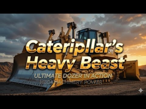 Caterpillar D8 2025: The Titan of Earthmoving!!