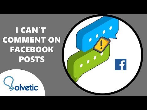 ❌How to FIX I CAN´T COMMENT on Facebook POST✔️