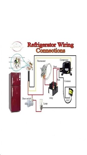 refrigerator wiring connection