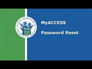 How to Reset a Password on MyACCESS
