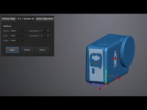 Aligning 3D Scans to the Coordinate System with Exstar Hub and Quicksurface - Tutorial