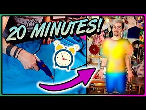 20 Minute Outfit Challenge!! | Making An Entire Outfit From Scratch In 20 Minutes