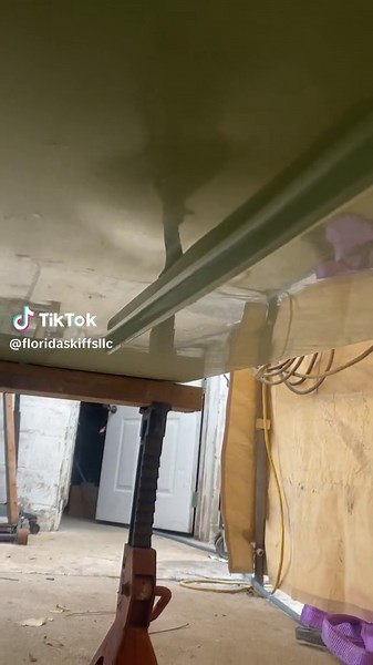 Popping a hull blister! This problem can be from water inteusion or uncured resin from factory! Check the bottom of your boat! It can happen to any brand! #pimplepop #pimplepopperaddict #skiff #hellsbayboatworks #chittamskiff #eastcapeskiffs #keywestboats #contenderboats #boatworks