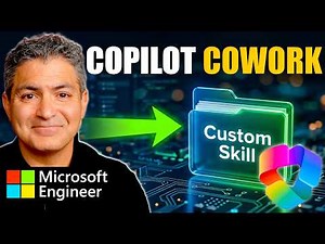 Create a Custom Skill In Copilot Cowork & Automate Your Meeting Follow-Ups (Full Tutorial)