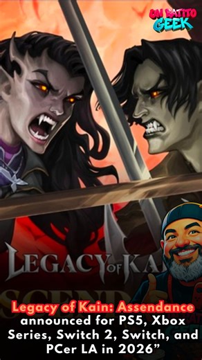 un_ratito_geek | 🩸🔥 THE LEGEND HAS RISEN. Legacy of Kain: Ascendance launches March 31 as a high-speed 2D action platformer packed with vertical combat,... | Instagram