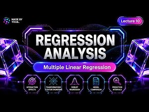 شرح Multiple Linear Regression في مادة Regression Analysis