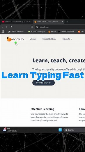 Learn Typing Faster for Free