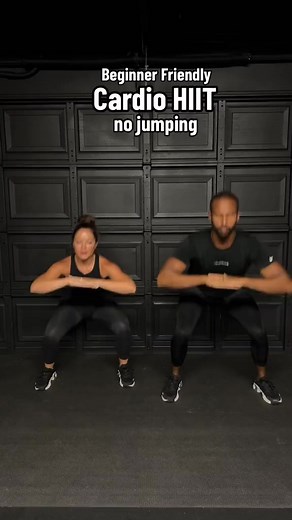 Want to sweat without the jumping? This no-jump Cardio HIIT is...