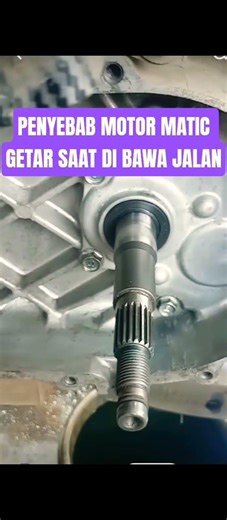 penyebab motor matic getar saat di bawa jalan #shorts #gigirasio #penyebab #howtomake #motorcycle