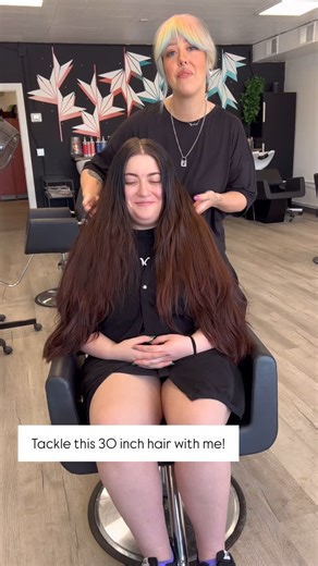 1K views · 3.4K reactions | 30 inch Hair Transformation ✨ PART 1...
