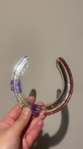 Resin Horseshoe Making Process | DIY Horse Hair Keepsake