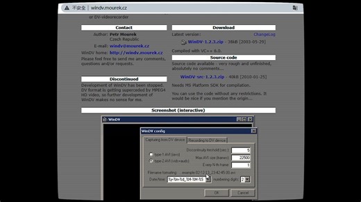 如何将Mini DV磁带影像导入Windows电脑