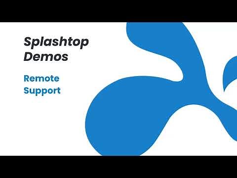 Splashtop for Remote Support: Product Demo