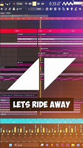 AVICII LET'S RIDE AWAY in 60 Seconds💥👀 #musicproducer #flstudio #edm #freedownload #avicii #remake
