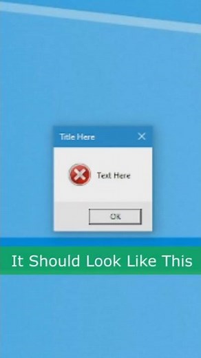 How To Make Fake Error Messages on Any Windows PC