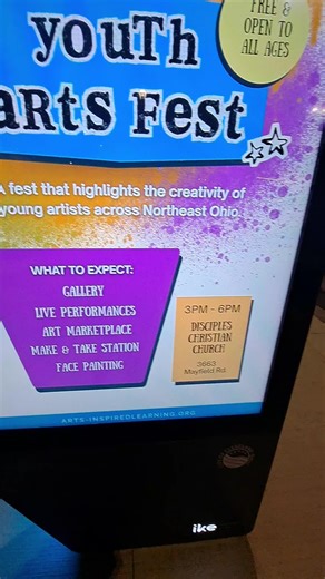 Clevwland has touch screen information kiosks! #cleveland #foryoupage #fyp #technology