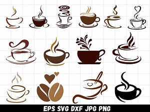 Coffee Svg Bundle, Coffee Svg, Coffee Cup Svg, Coffee Clipart, Mug Svg Bundle, Coffee Vector, Silhouette, Cut File, Cricut, Digital Download - Etsy Hong Kong