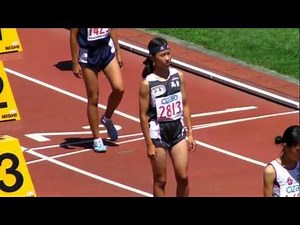 全国中学校陸上競技 女子 800m 決勝 2012.8.21