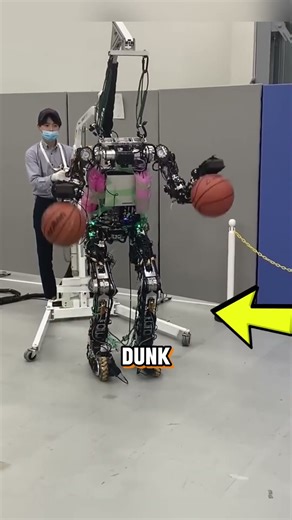 NBA robot basketball league in 2030?🤯#shorts