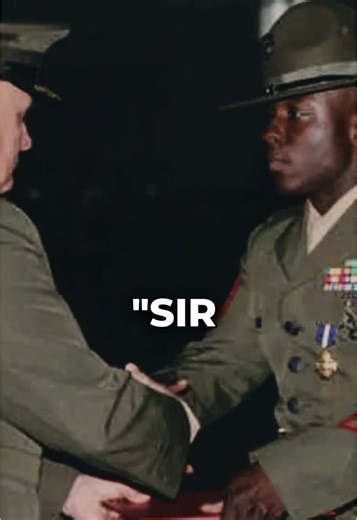Retired Marine Gunnery Sgt., Aubrey McDade Jr. recounts receiving the Navy Cross. 🪖 The Navy Cross is the United States Naval Service’s second-highest military decoration awarded for sailors and Marines who distinguish themselves for extraordinary heroism in combat with an armed enemy force. 🦅🌎⚓️ #marines #navycross #valor #courage #military