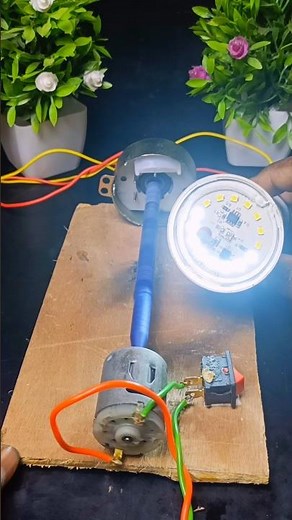 ⚡AC generator II How make ac generator with synchronous motor or Cooler Motor #diy #Motor#tech
