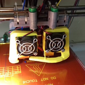 Double extruder for my Mendel