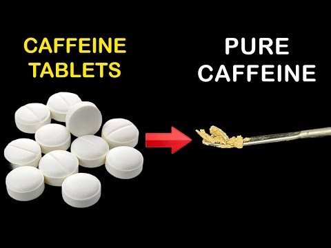Extracting Caffeine from Tablets