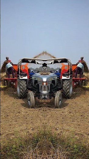 paddy Threshar video #tractor #farming #farmingindia #farming#life #paddyharvester
