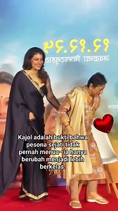 Kajol is proof that true charm never ages—it just gets classier. | Selvi Maryati