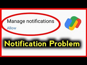 How To Fix Google Pay Notification Not Comming, Received & Showing Problem ~ Gpay Notification Issue
