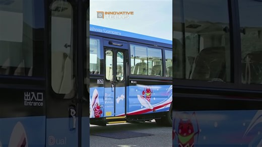 Japan’s groundbreaking bus-train hybrid: The dual mode vehicle in action!