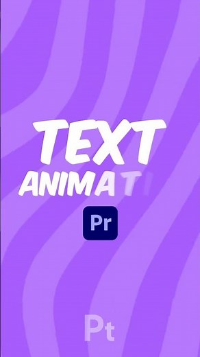 Slide in Text Animation Premiere Pro Tutorial