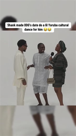 DDG's Date Tries Yoruba Cultural Dance with Shank