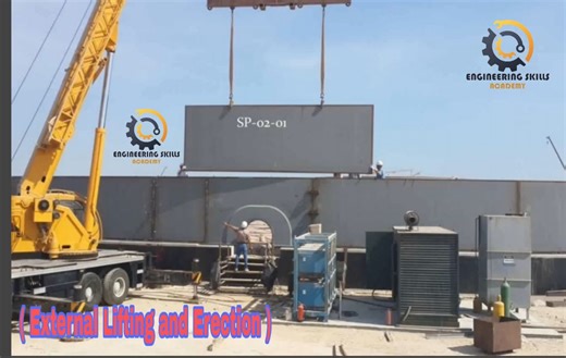 Storage tank installation | Engineering Skills | Facebook