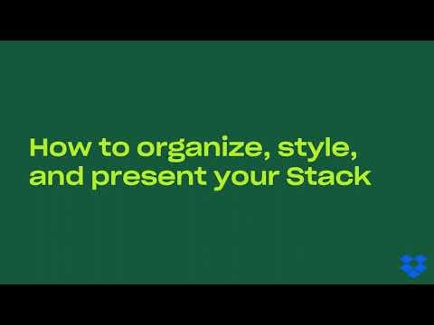 Tutorial: How to Create Stacks in Dropbox Dash | Dropbox Dash | Dropbox