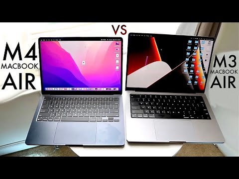 M4 MacBook Air Vs M3 MacBook Air! (Comparison) (Review)