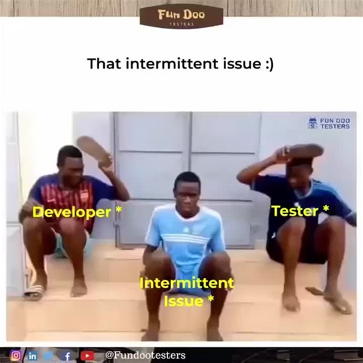 #qa #developers #testinghumor #buglife #softwaretesting #agilefun | Bhomick Sen | 24 comments