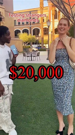 Let’s Test Strangers Girls Diamonds Real Or Fake #diamondtester #publicintrest #publicinterview