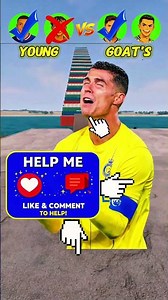 🐐 Goat Team vs Young Team🚀 Mbappe and Yamal : Messi and Ronaldo Challenge #beamngexperiments