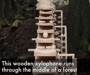 359K views · 3.3K reactions | Wooden xylophone stretching out for a mile in Japan | YOO | Facebook