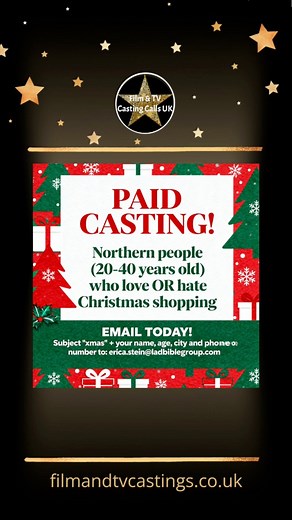 9.4K views | Casting RoundUp #castings #castingcall | Film & TV Casting Calls UK | Facebook
