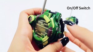 Walkie Talkies Watch, Spy Watch Army Toys for Kids Age 8-12, 7 in 1 Digital Watch Walkie Talkies with Flashlight, Cool Spy Gadgets for Boy Girls