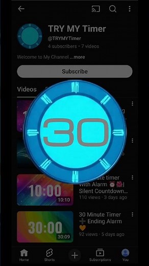 30 Second Timer | 30 Seconds Countdown 30 seconds timer | 30 Sec Timer | Timer 30 Seconds #timer
