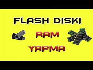 Flash Diski Ram Yapma ve ReadyBoost Hatası Kesin Çözümü