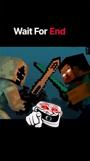 Herobrine Vs entity 303 😱 #minecraft #gaming #shorts
