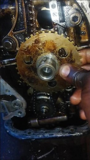 Behold The Simple Way To Install The Reluctor Ring#mechanics#shorts