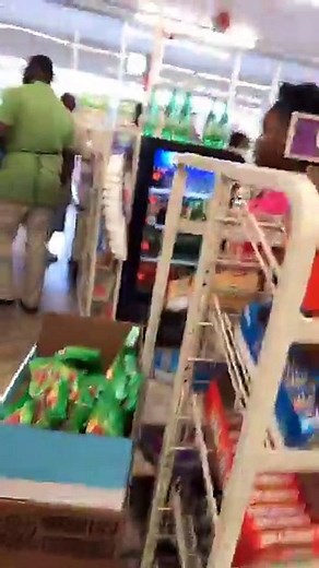 Girl Fight in Dollar Store