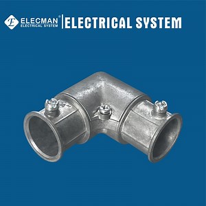 [Hot Item] UL Listed EMT Conduit Fittings 3/4" EMT Capped Corner Coupling EMT to EMT Zinc EMT Coupling